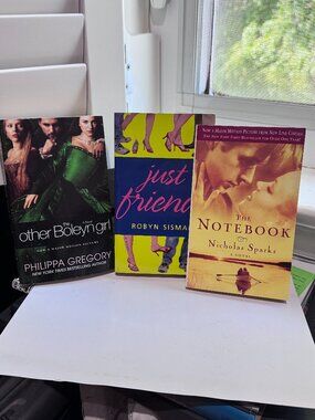 📚 The Notebook + The Other Boleyn Girl + Just Friends | Bestselling Book Bundle